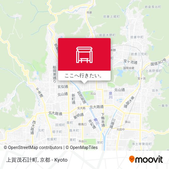 上賀茂石計町地図