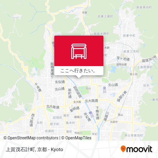 上賀茂石計町地図