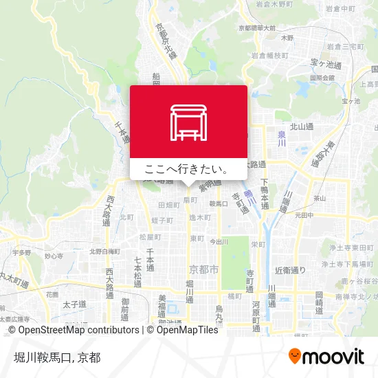 堀川鞍馬口地図