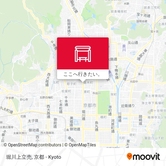 堀川上立売地図