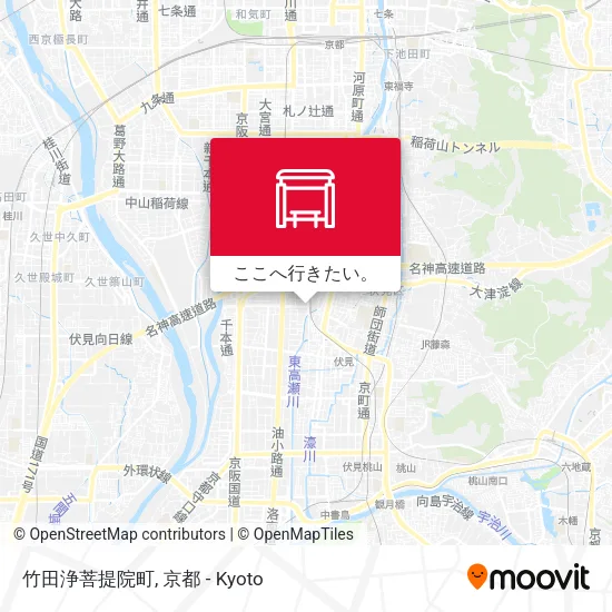 竹田浄菩提院町地図