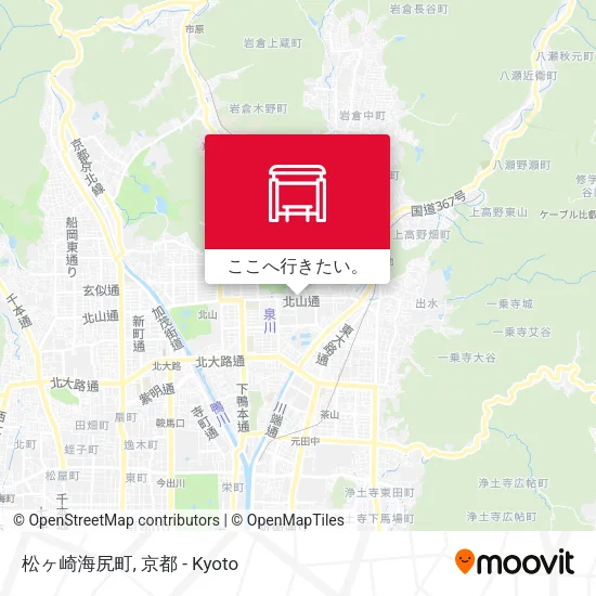 松ヶ崎海尻町地図