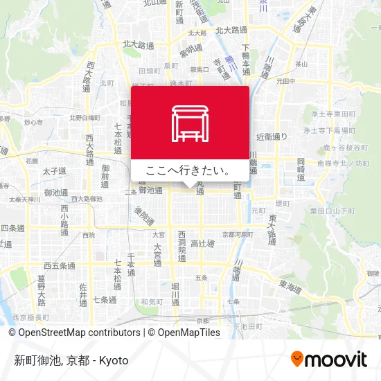 新町御池地図