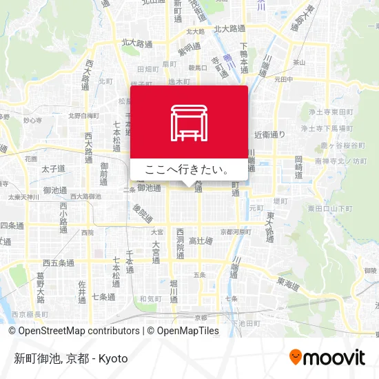 新町御池地図