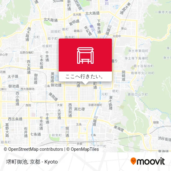 堺町御池地図