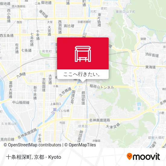 十条相深町地図