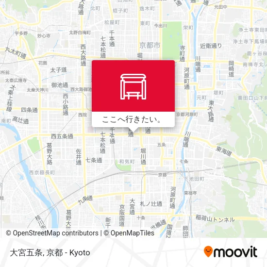 大宮五条地図