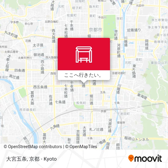 大宮五条地図