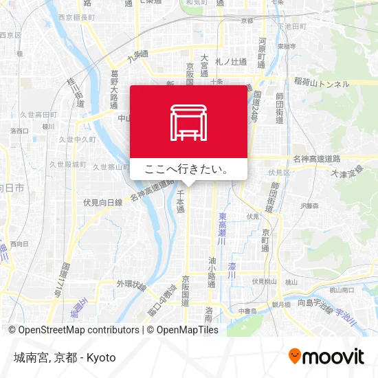 城南宮地図