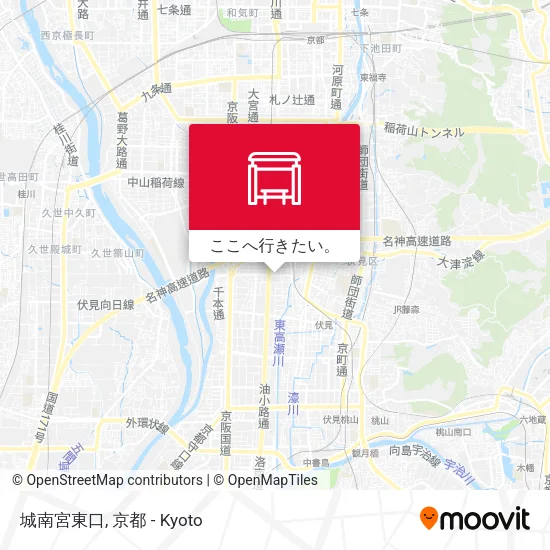 城南宮東口地図
