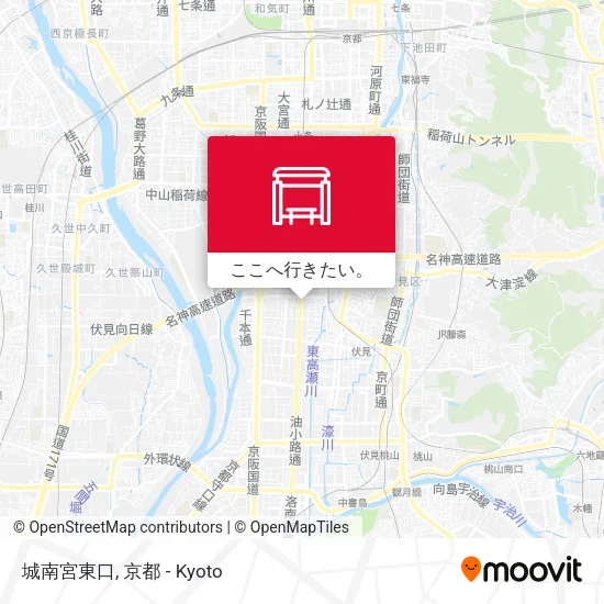 城南宮東口地図