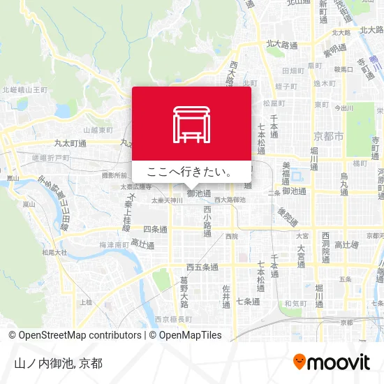 山ノ内御池地図