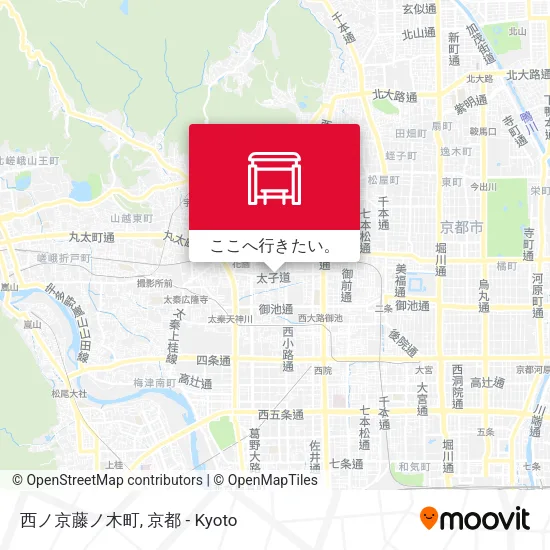 西ノ京藤ノ木町地図