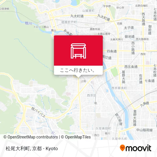 松尾大利町地図