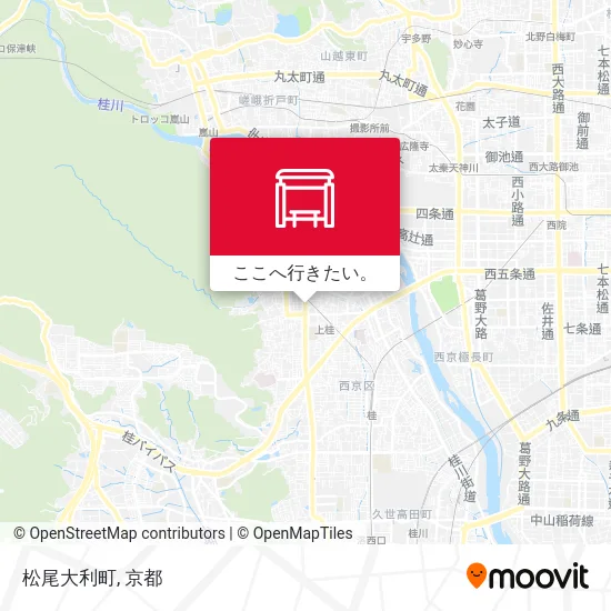 松尾大利町地図