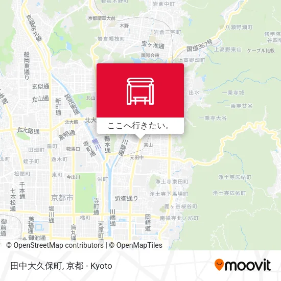 田中大久保町地図