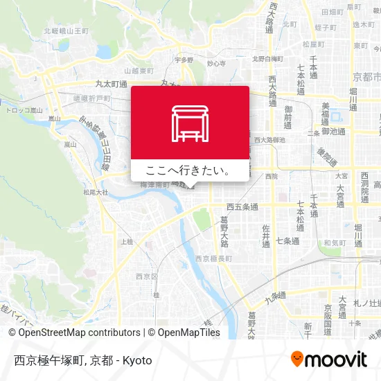 西京極午塚町地図