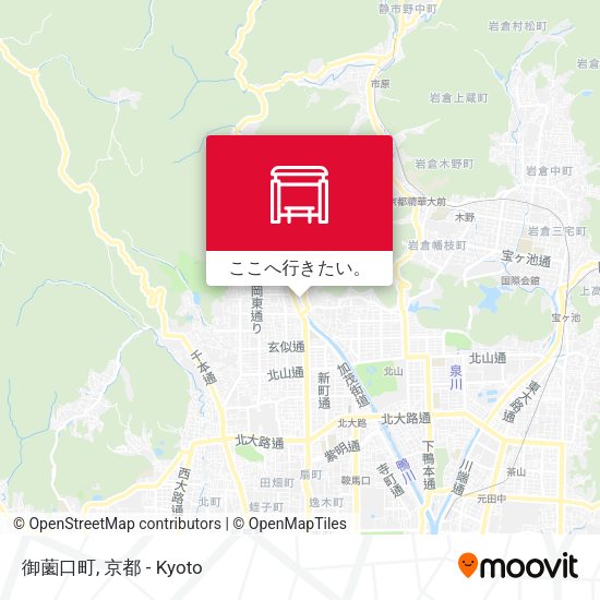 御薗口町地図