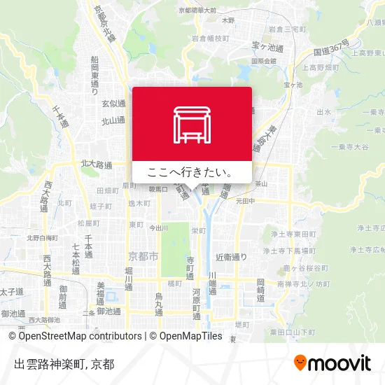 出雲路神楽町地図