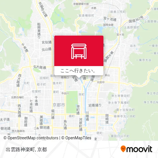 出雲路神楽町地図