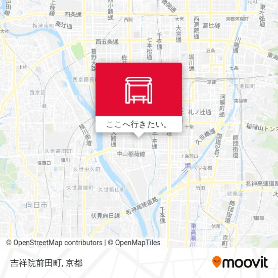 吉祥院前田町地図