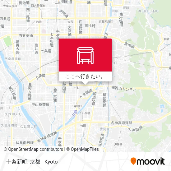 十条新町地図