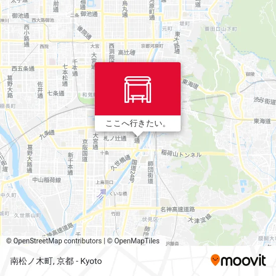 南松ノ木町地図