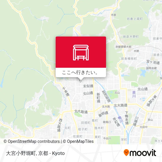 大宮小野堀町地図