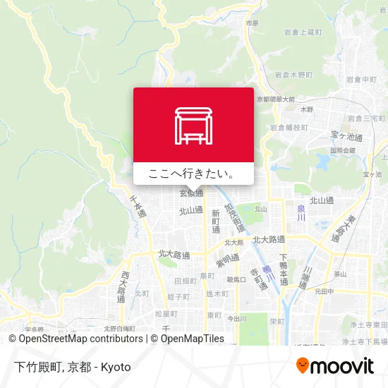 下竹殿町地図