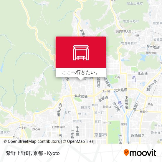 紫野上野町地図