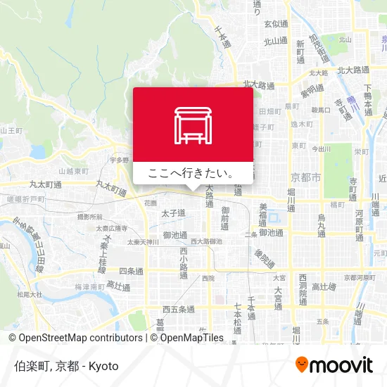 伯楽町地図