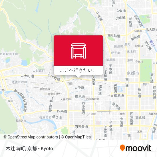 木辻南町地図