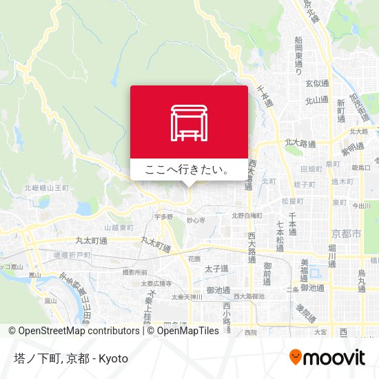 塔ノ下町地図