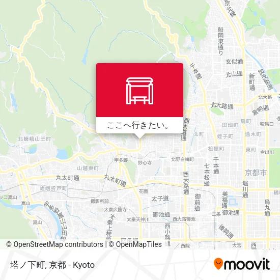 塔ノ下町地図