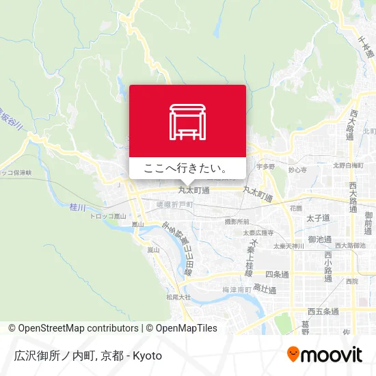 広沢御所ノ内町地図