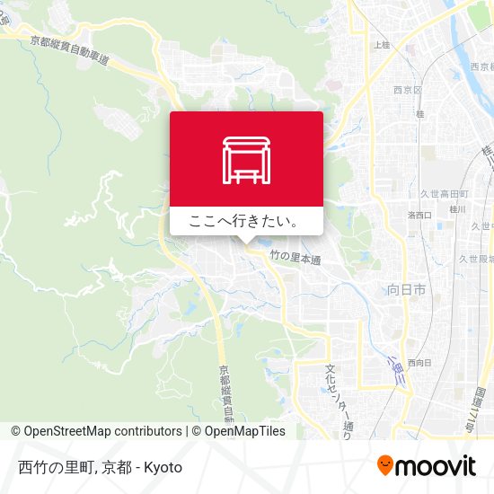 西竹の里町地図