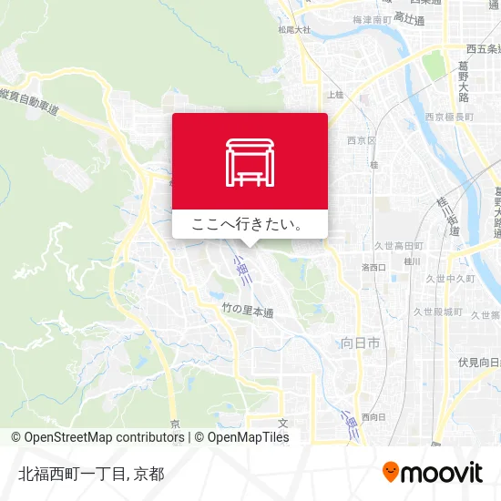 北福西町一丁目地図