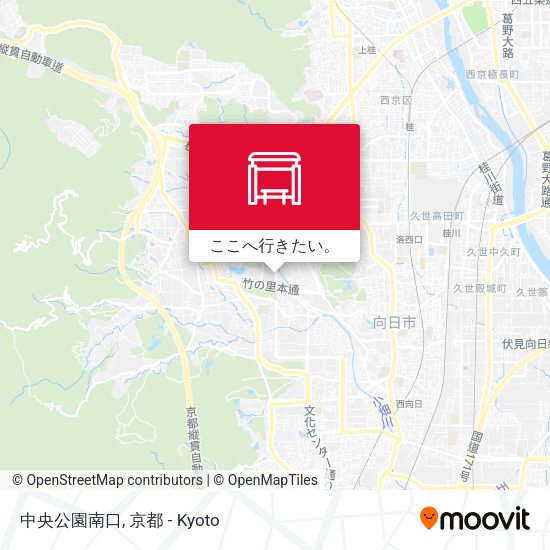 中央公園南口地図