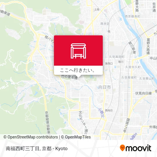 南福西町三丁目地図