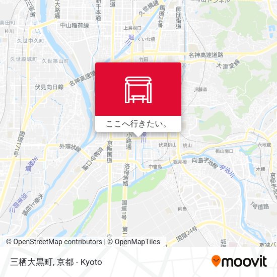 三栖大黒町地図