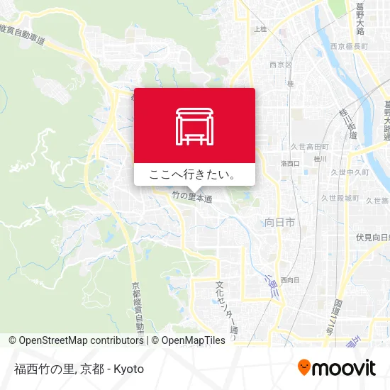 福西竹の里地図