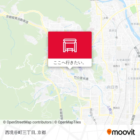 西境谷町三丁目地図