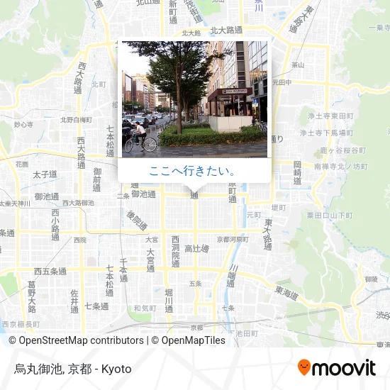 烏丸御池地図