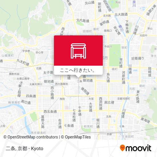 二条地図