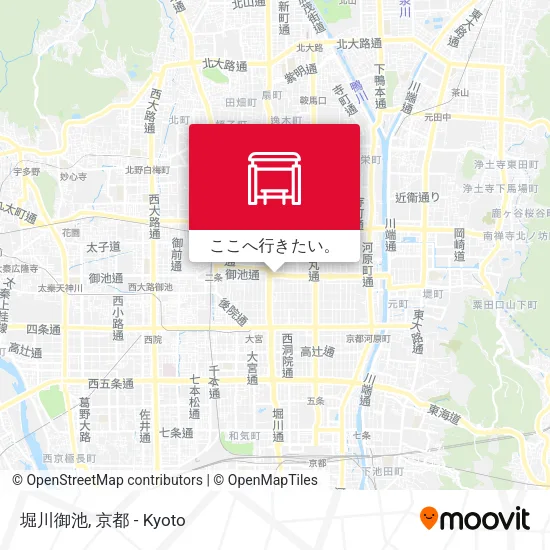 堀川御池地図