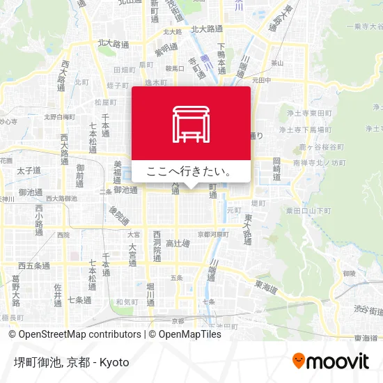 堺町御池地図