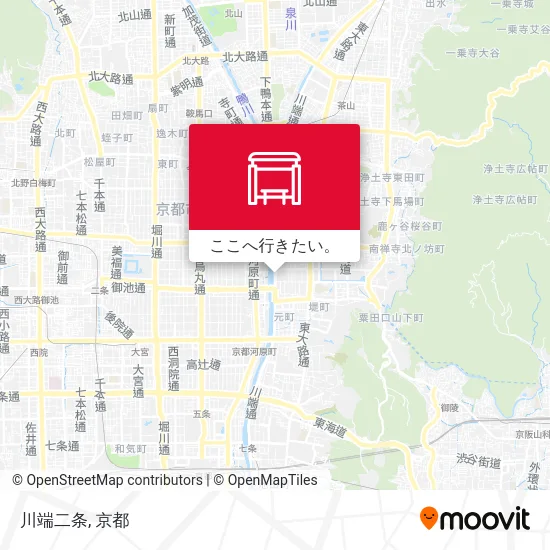 川端二条地図