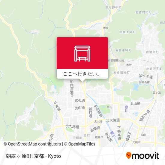 朝露ヶ原町地図