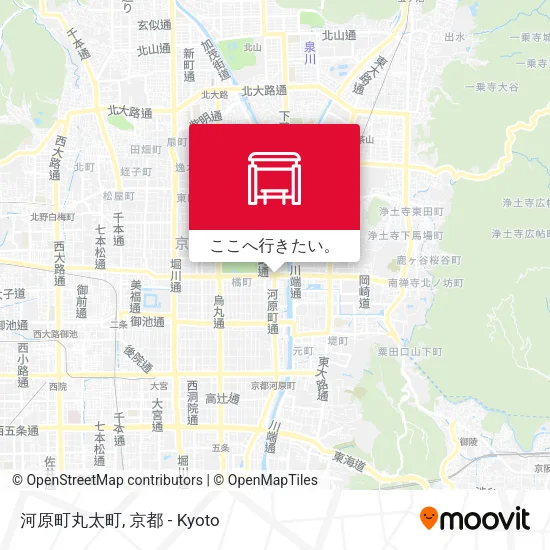河原町丸太町地図