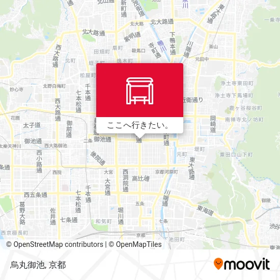 烏丸御池地図